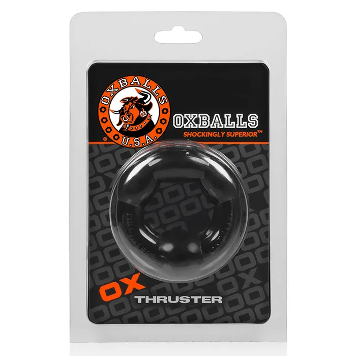 Blue Ox Designs Oxballs Anal Oxballs Thruster Cockring Black