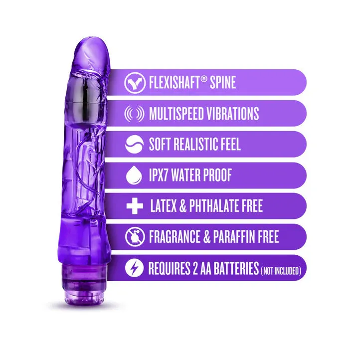 BLUSH NOVELTIES Naturally Yours Mambo Vibe 9 Purple Vibrators
