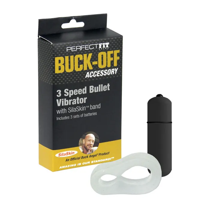 BuckOff Buzz 3Speed Bullet Vibrator Perfect Fit Female Sex Toys