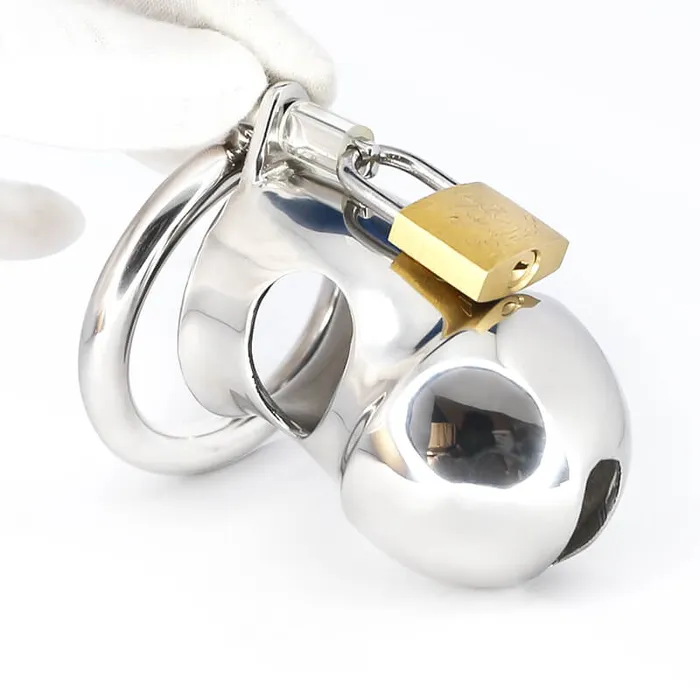 CBT Metal Chastity Device CHASTITY CAGE CO Male Sex Toys
