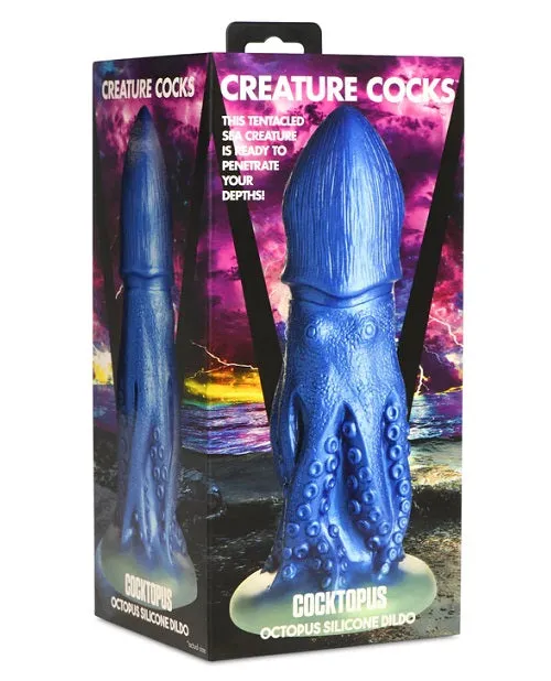 Creature Cocks Cocktopus Octopus Silicone Dildo 9in XR Brands Dildos