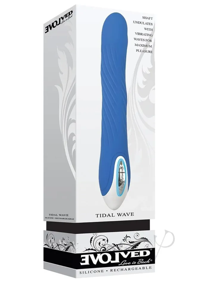 Evolved Novelties Tidal Wave Silicone Recharegable Unique Pleasure Wave Vibrator Blue Evolved Novelties Vibrators Evolved Novelties Tidal Wave Silicone Recharegable Unique Pleasure Wave Vibrator Blue Evolved Novelties Vibrators