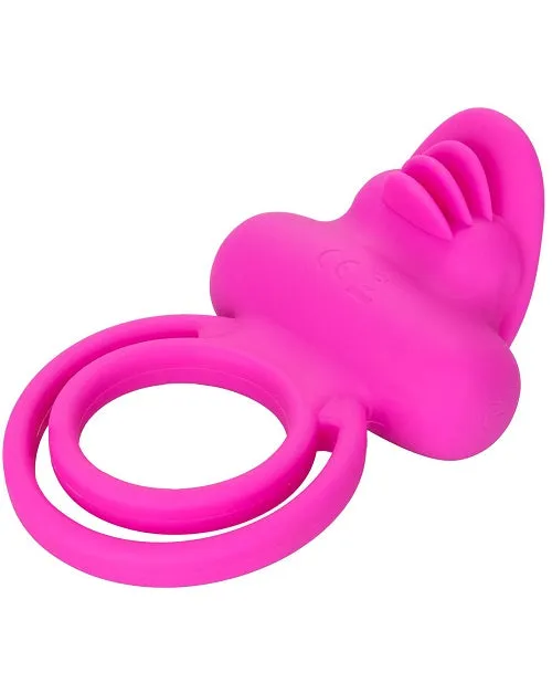 Female Sex Toys Cal Exotics Silicone Rechargeable Dual Clit Flicker