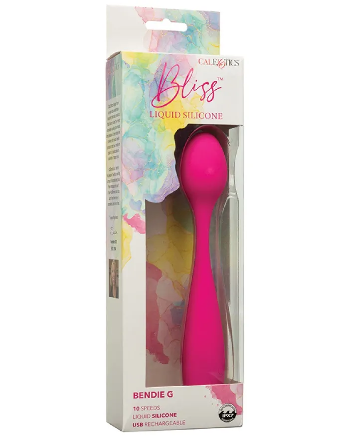 Female Sex Toys CalExotics Bliss Bendie G Beginner GSpot Vibrator
