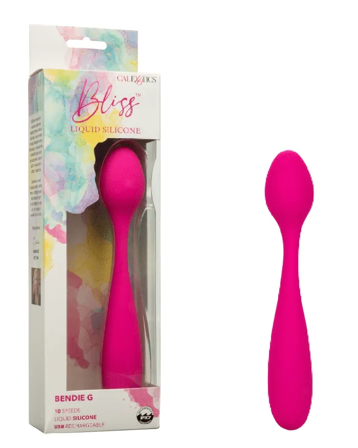 Female Sex Toys CalExotics Bliss Bendie G Beginner GSpot Vibrator