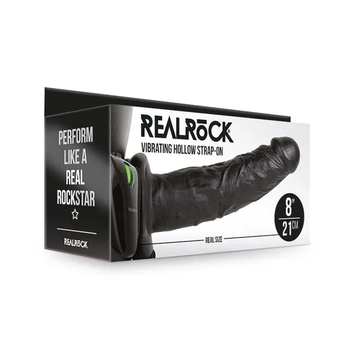 Female Sex Toys Realrock 8In Vibrating Hollowstrapon Blk Shots America Llc Female Sex Toys Realrock 8In Vibrating Hollowstrapon Blk Shots America Llc
