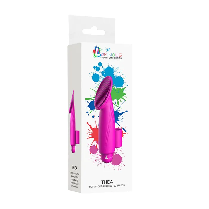 Female Sex Toys Shots America LLC Luminous Thea Abs Bullet 10Speed Fuchs