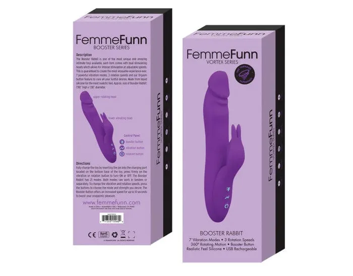 Femme Funn Booster Rabbit Vice Distribution Vibrators