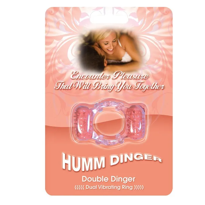 Hott Products Humm Dinger Double Dinger Magenta Dildos
