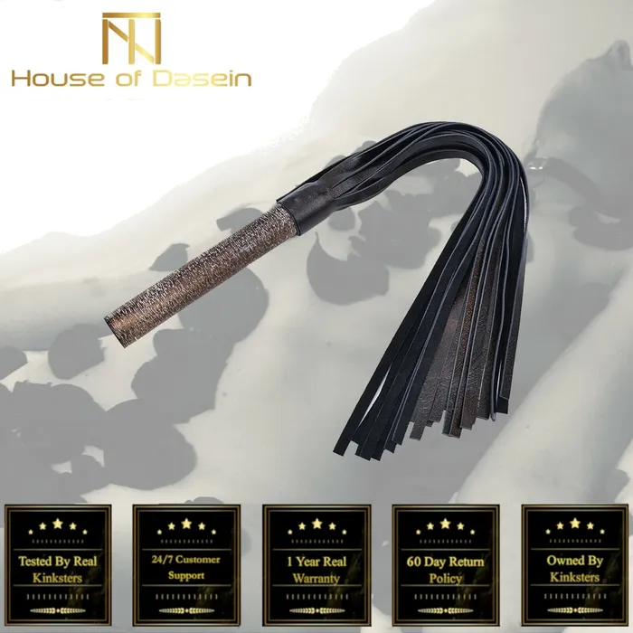 House of Dasein Floggers Vintage Leather Real Wood Flogger Spanking Paddle Bdsm Impact Toy Dildos