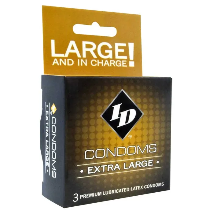 ID Lubricants Male Sex Toys Id Extra Large Condom 3