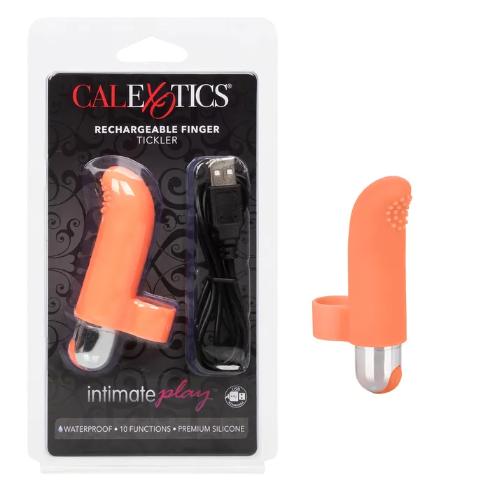 Intimate Play Rechargeable Finger Tickler CalExotics Female Sex Toys