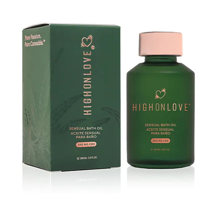 Love And Beauty Prod Female Sex Toys Highonlove Cbd Bath Body Oil