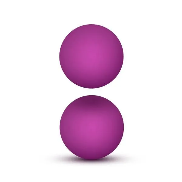 Luxe Double O Beginner Kegel Balls Pinkd0102H52P4G Blush Female Sex Toys