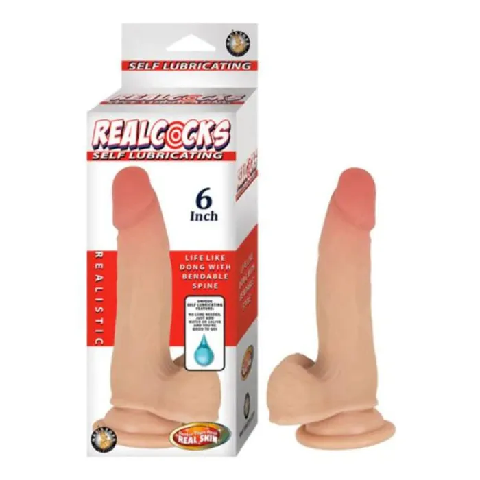 Nasstoys Realcocks Self Lubricating 6In Vibrators