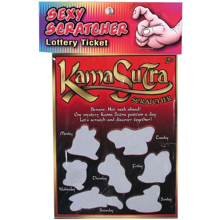 Omg International Inc Lotto Ticket Kama Sutra Sex Ozze Creations Couples