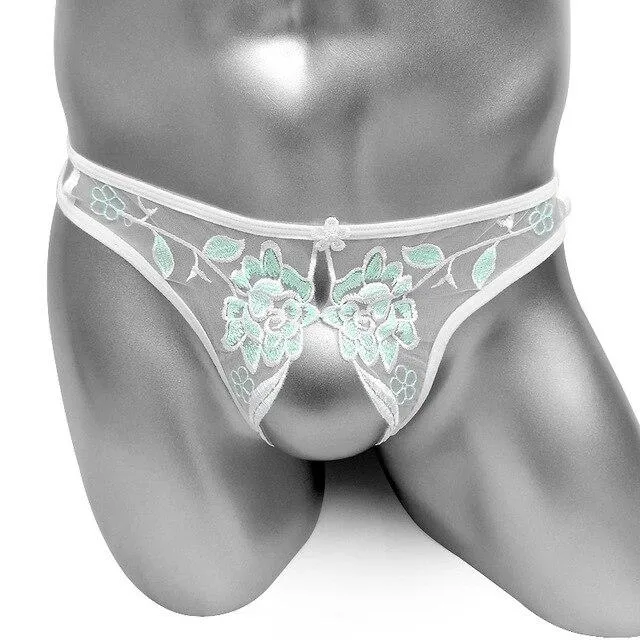 Open Crotch Sissy Panties CHASTITY CAGE CO Vibrators