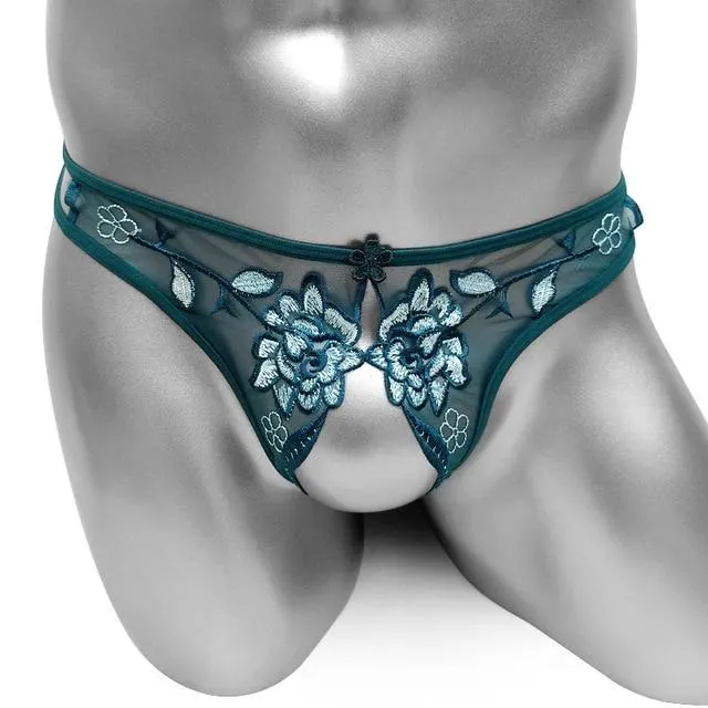 Open Crotch Sissy Panties CHASTITY CAGE CO Vibrators