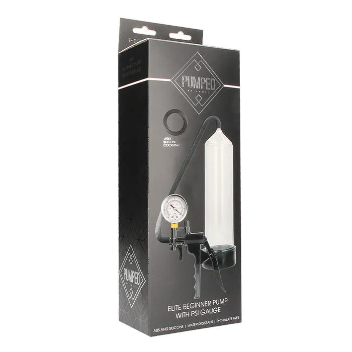 Pumped Elite Beginner Pump WGauge Clear Shots America LLC Male Sex Toys
