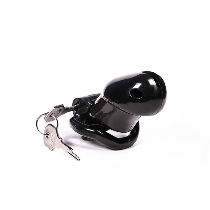 Resin Rod Holy Trainer Chastity Cage 189 inches and 236 inches long CHASTITY CAGE CO Male Sex Toys