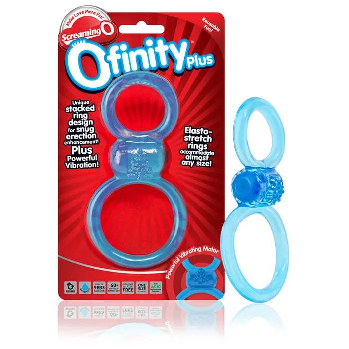 Screaming O Ofinity Plus Blue Screaming O Vibrators