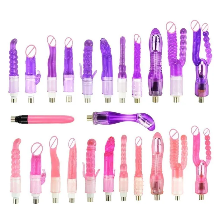 Sex Machine Attachments 28 Types Pink Purple Dildos A2 F2 House of Dasein Vibrators Sex Machine Attachments 28 Types Pink Purple Dildos A2 F2 House of Dasein Vibrators