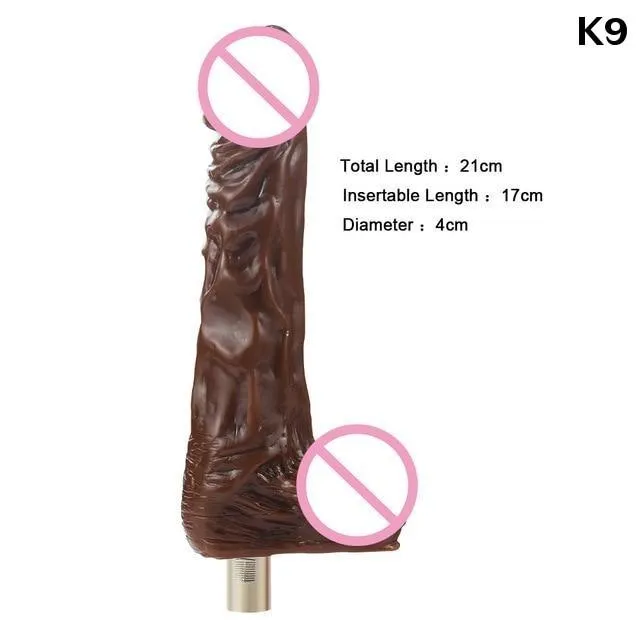Sex Machine Attachments 28 Types Pink Purple Dildos A2 F2 House of Dasein Vibrators