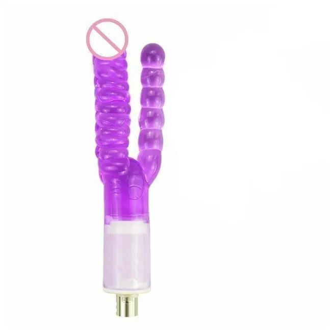 Sex Machine Attachments 28 Types Pink Purple Dildos A2 F2 House of Dasein Vibrators