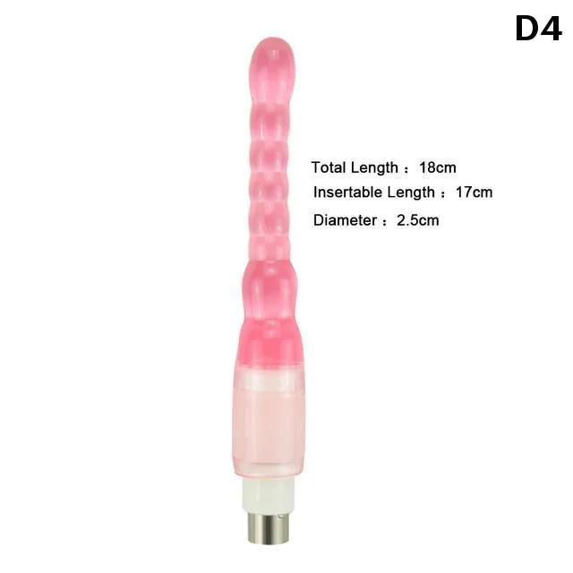 Sex Machine Attachments 28 Types Pink Purple Dildos A2 F2 House of Dasein Vibrators