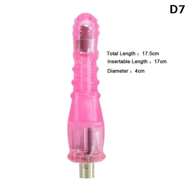 Sex Machine Attachments 28 Types Pink Purple Dildos A2 F2 House of Dasein Vibrators