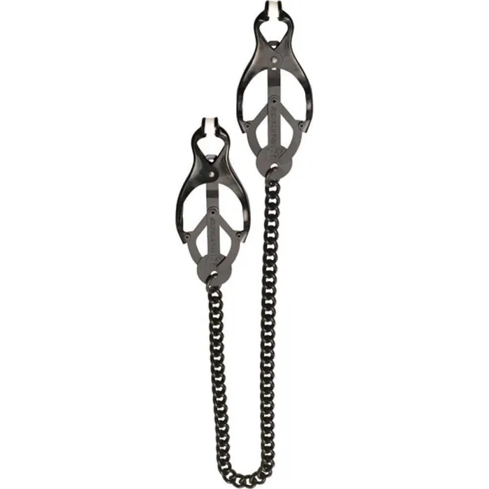Spartacus Anal Black Butterfly Clamp WLink Chain