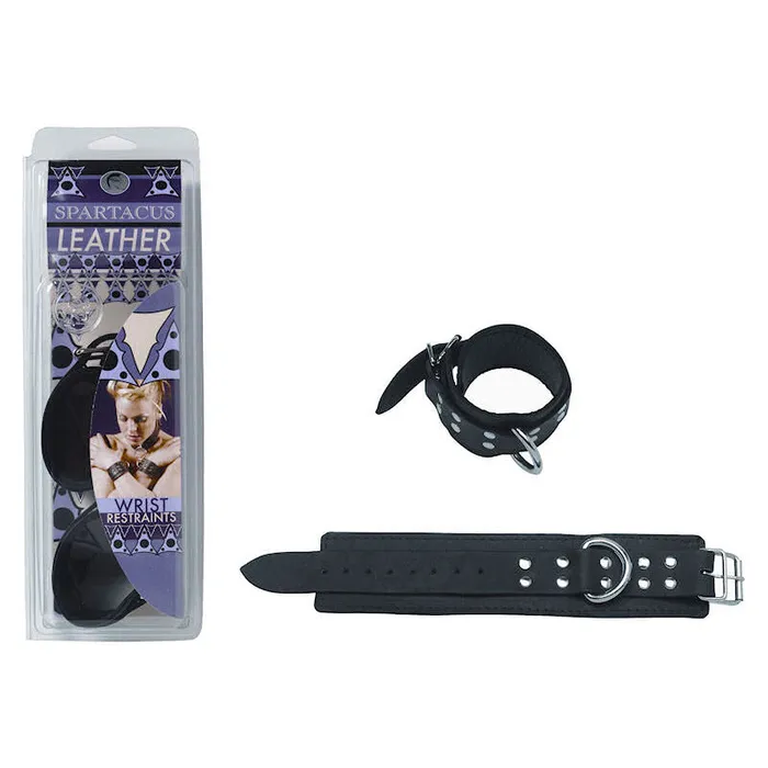 Spartacus Couples Wrist Restraints D Ring