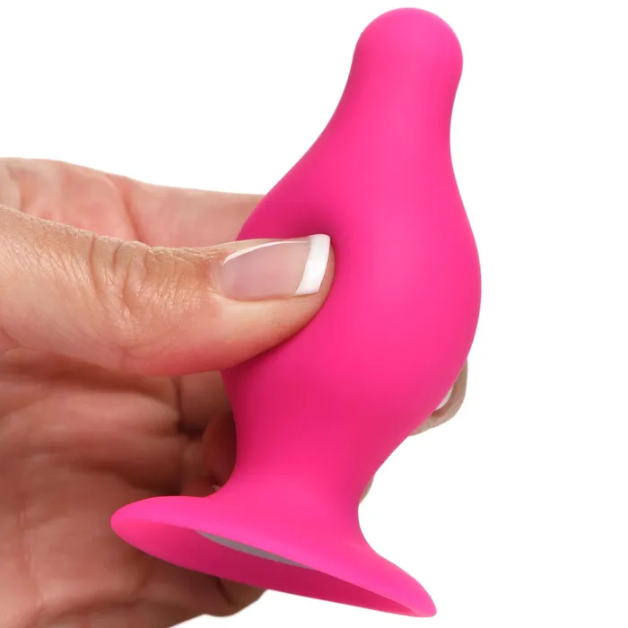 SqueezeIt Anal SqueezeIt Tapered Anal Plug Pink Small