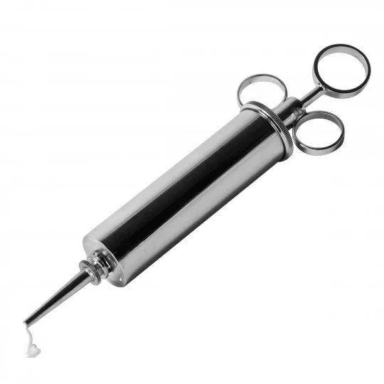 The Grease Gun Stainless Steel Lube Launcher Landco Dildos