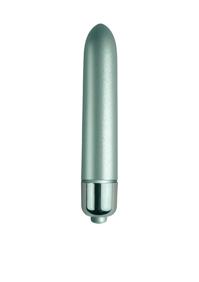 Touch Of Velvet Ro90Mm Bullet Vibe In Aqua Lily RocksOff Vibrators