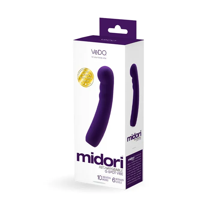 Vedo Midori Recharge Gspot Vibe Deep Pu Savvy Co Vibrators