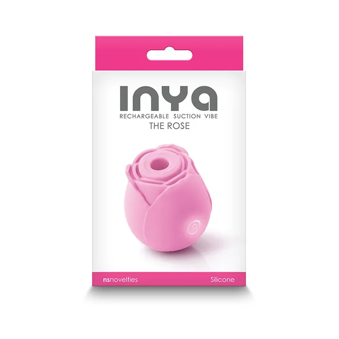 Vibrators New Sensations Novelties Inc Inya The Rose Pink