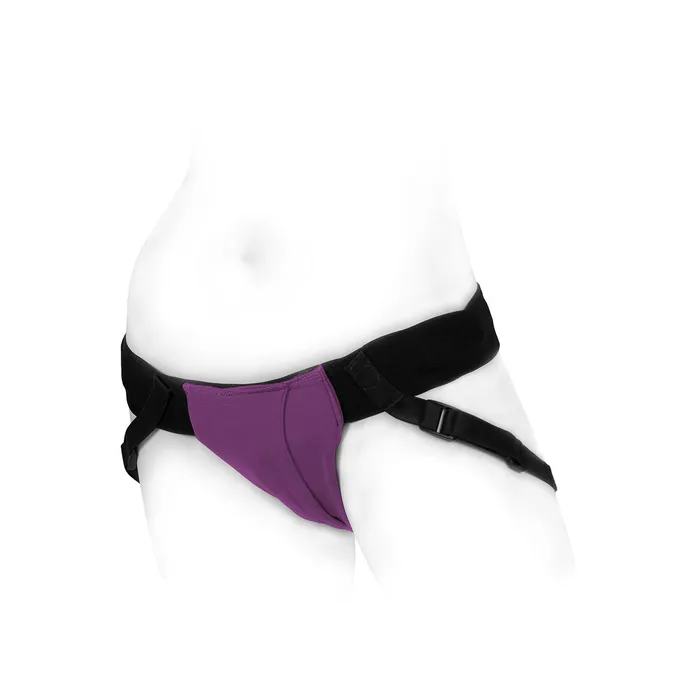 Vibrators SpareParts Joque Harness Size B Purple SpareParts HardWear