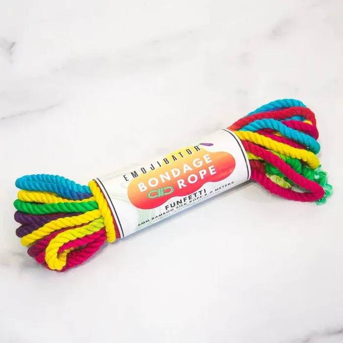 WW INC Funfetti Rainbow Bondage Rope Couples