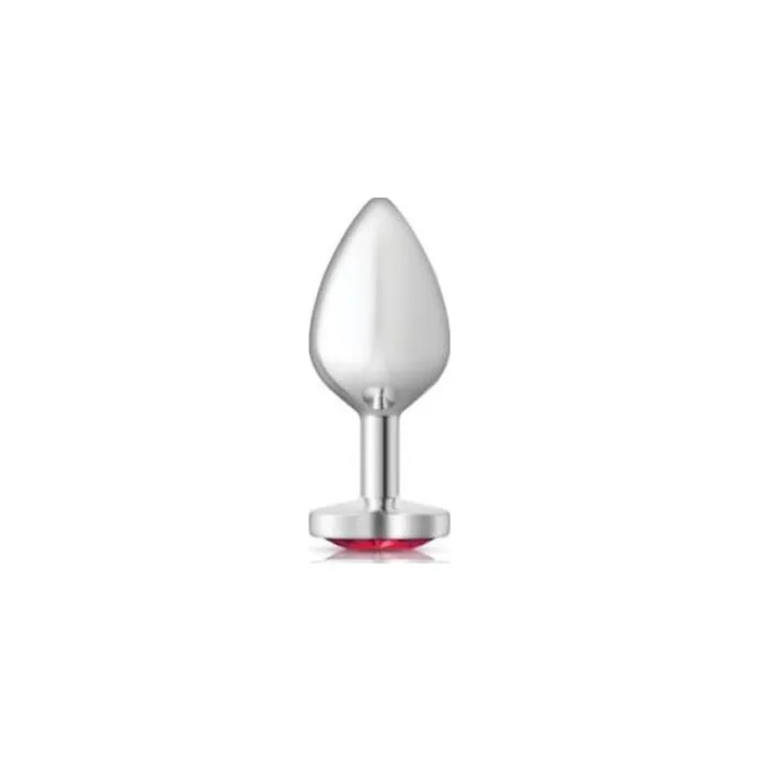 Anal Cheeky Charms Medium Butt Plug with Pink Heart Jewel Cheeky Charms