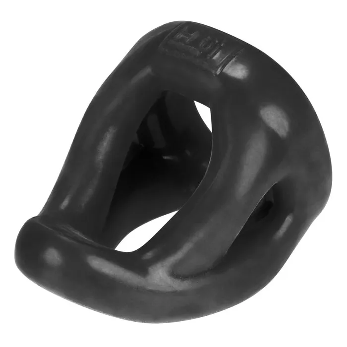 Anal Hunkyjunk SLINGSHOT 3ring Teardrop Sling by Hunkyjunk Tar Black