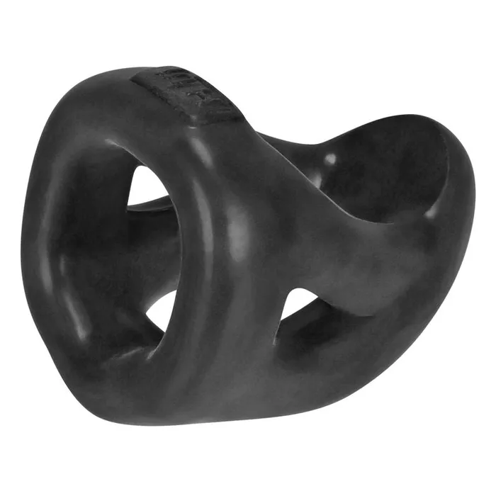 Anal Hunkyjunk SLINGSHOT 3ring Teardrop Sling by Hunkyjunk Tar Black