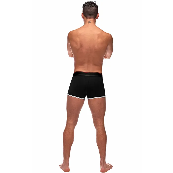 Anal Male Power Retro Sport Panel Short XLarge Black Red Anal Male Power Retro Sport Panel Short XLarge Black Red