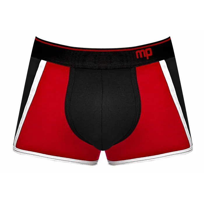 Anal Male Power Retro Sport Panel Short XLarge Black Red Anal Male Power Retro Sport Panel Short XLarge Black Red