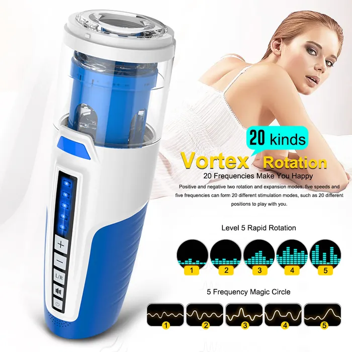 Automatic Blowjob Masturbator JazzToy Male Sex Toys