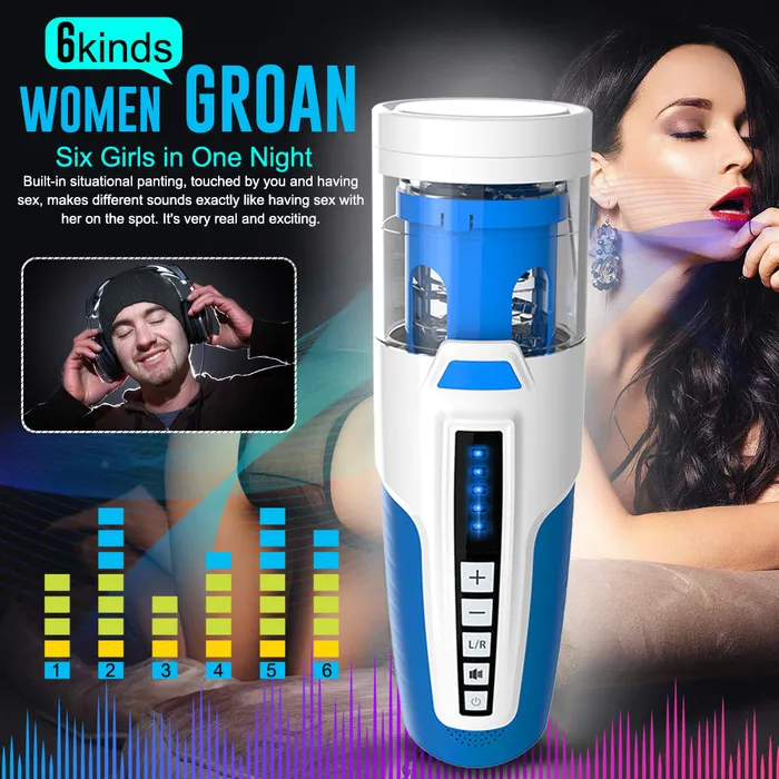 Automatic Blowjob Masturbator JazzToy Male Sex Toys