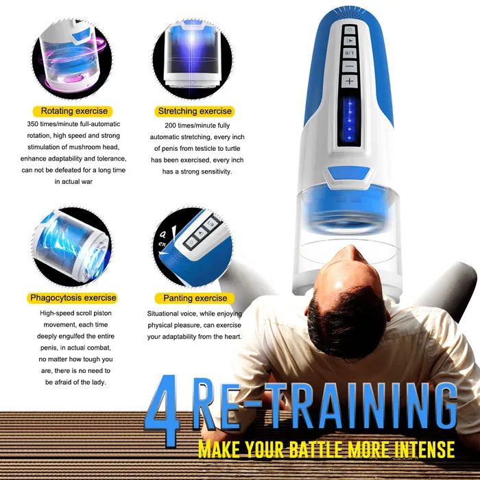 Automatic Blowjob Masturbator JazzToy Male Sex Toys