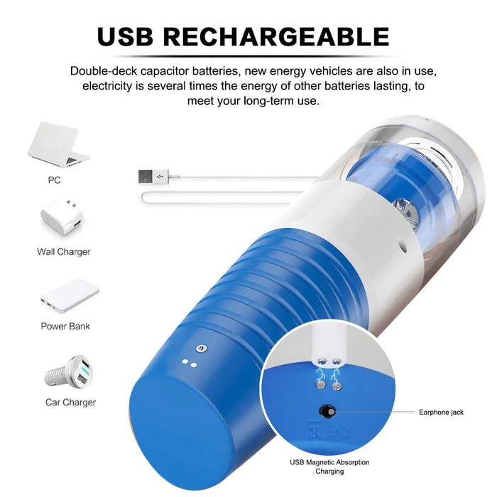 Automatic Blowjob Masturbator JazzToy Male Sex Toys