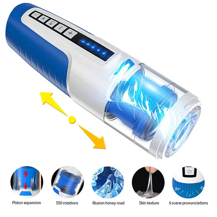 Automatic Blowjob Masturbator JazzToy Male Sex Toys