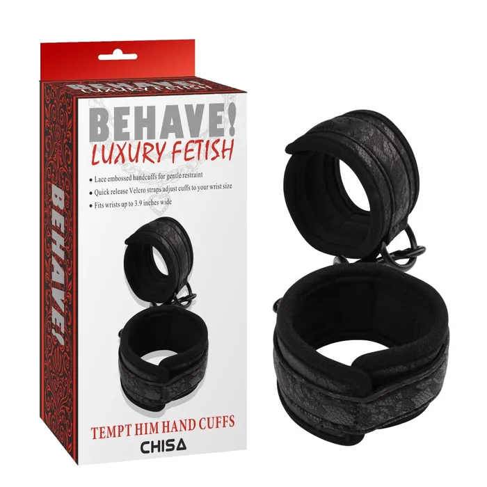 BEHAVE TEMPT HIM HAND CUFFS CHISA Couples